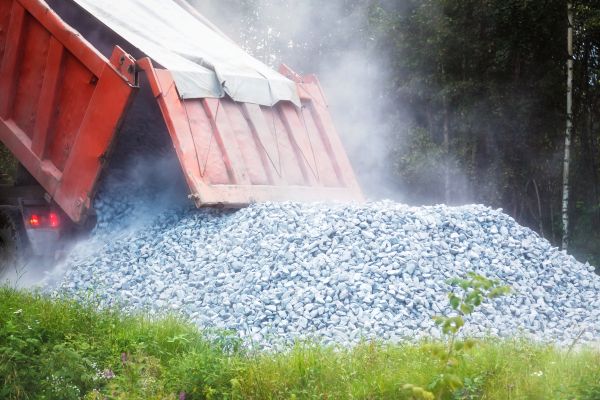 Limestone Gravel Delivery in Richmond
