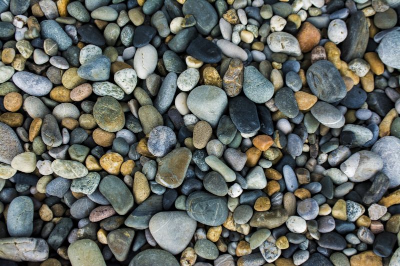 Pea Gravel Spreading